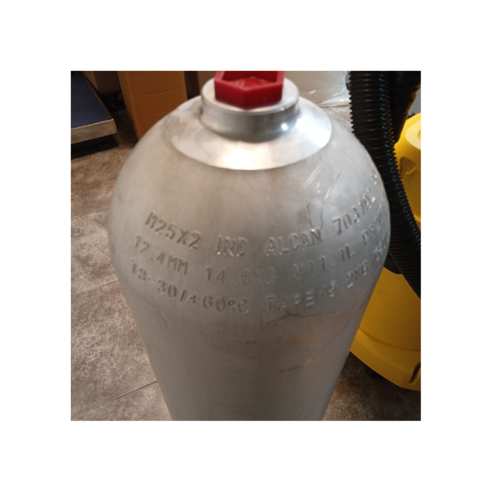 Butla aluminiowa AlCan 11.1 litra płaszcz Butla aluminiowa AlCan 11.1 litra płaszcz