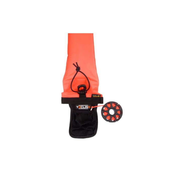 Boja nurkowa Tecline pomarańczowa 15180cm ze szpulką (4) Boja nurkowa Tecline pomarańczowa 15180cm ze szpulką (4)