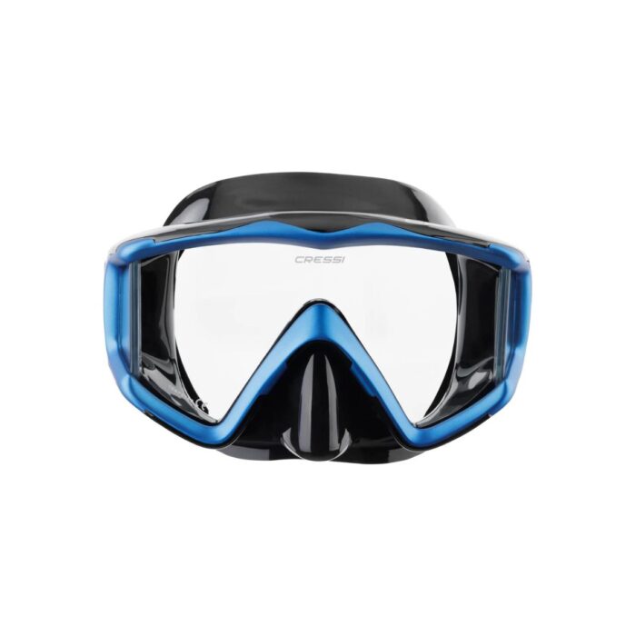 Maska nurkowa Cressi Liberty Triside niebieska (1) Maska nurkowa Cressi Liberty Triside niebieska (1)