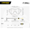 Maska nurkowa Cressi F1 Small