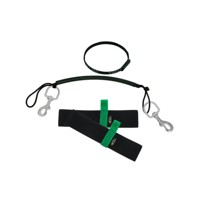 Uprząż stage Tecline do butli 7 litrów kar. nierdzewny zielony Uprząż stage Tecline do butli 7 litrów kar. nierdzewny zielony