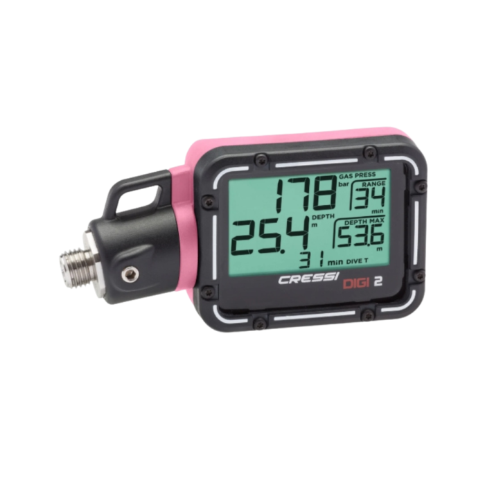 Konsola cyfrowa Cressi Digi 2 różowa Konsola cyfrowa Cressi Digi 2 różowa