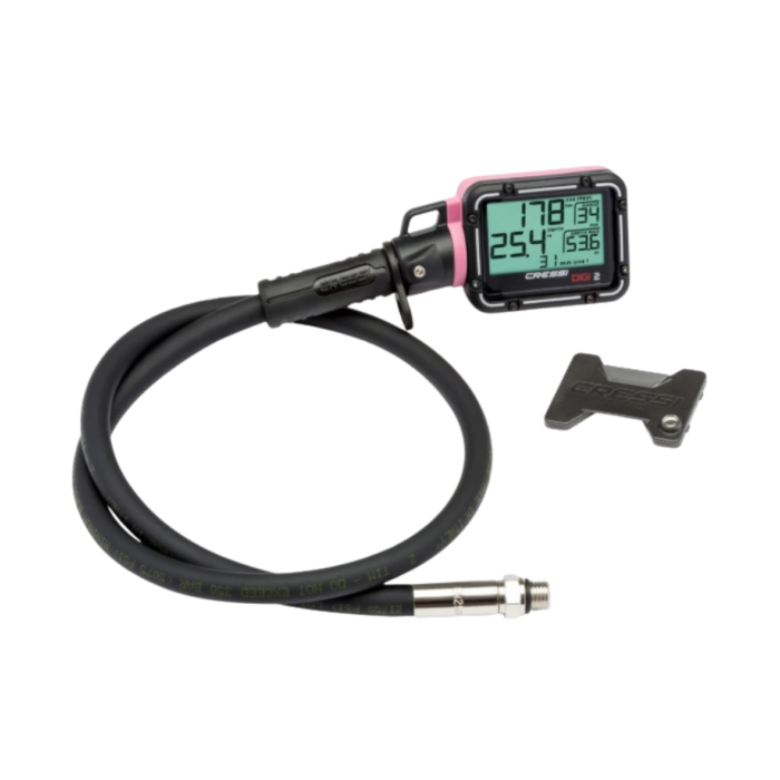 Konsola cyfrowa Cressi Digi 2 różowa Konsola cyfrowa Cressi Digi 2 różowa