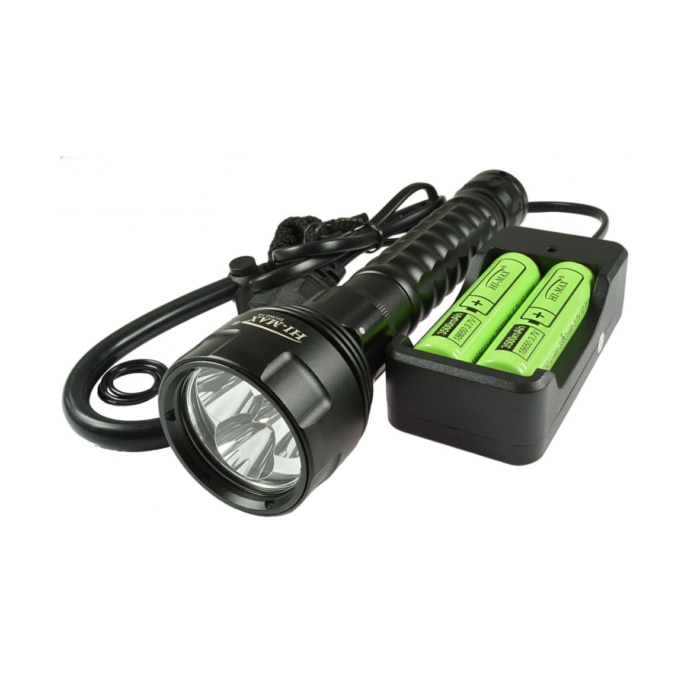 Latarka nurkowa Hi-Max H8 2000lm zestaw