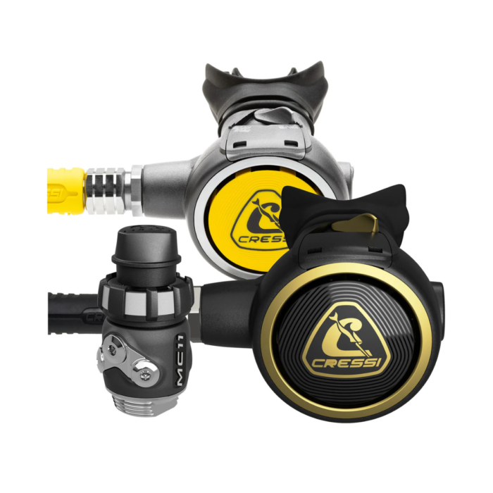 Automaty oddechowe Cressi MC11 Zen Gold Octopus