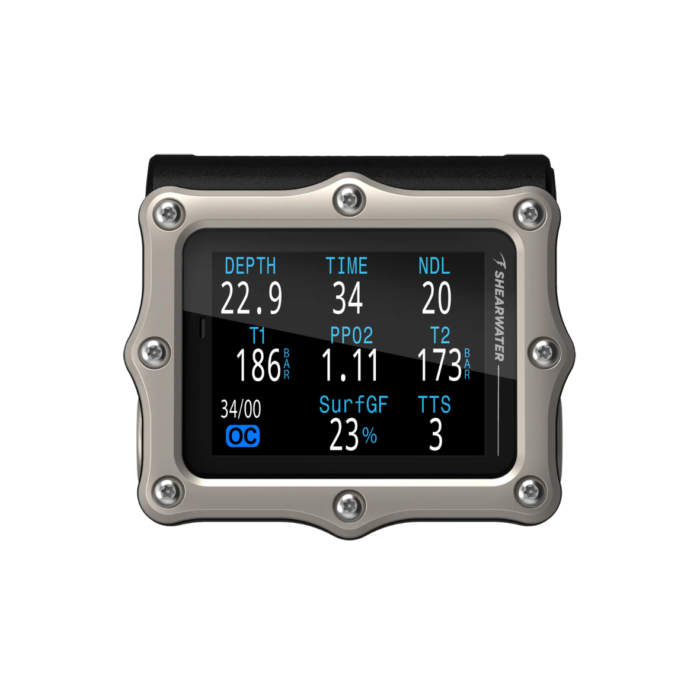 Komputer nurkowy Shearwater Perdix 3 Silver Komputer nurkowy Shearwater Perdix 3 Silver