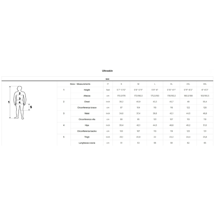 Bielizna nurkowa Mares Ultraskin Man (2) Bielizna nurkowa Mares Ultraskin Man (2)